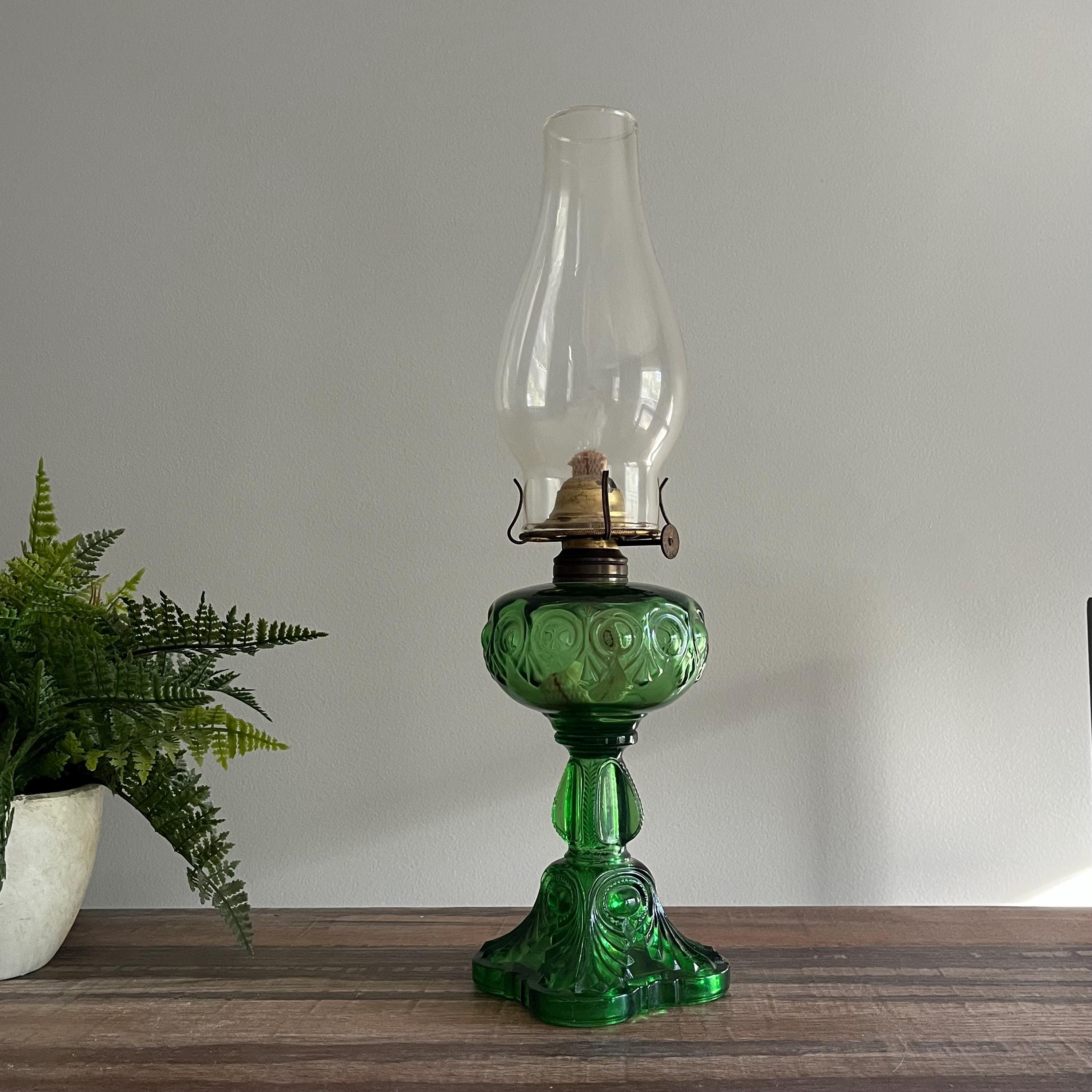 Emerald Green Lantern Tall Globe
