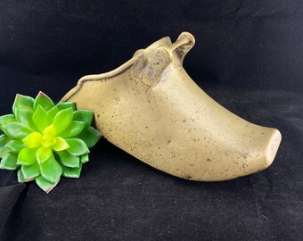 Vintage Spanish Conquistador Brass Stirrup: Equestrian Home Decor