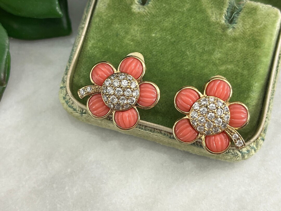 Produktbild von Einzelstück Paar Ohrstecker Einzelstück® Ohrstecker "Daisy" Gänseblümchen Ohrringe, Damen