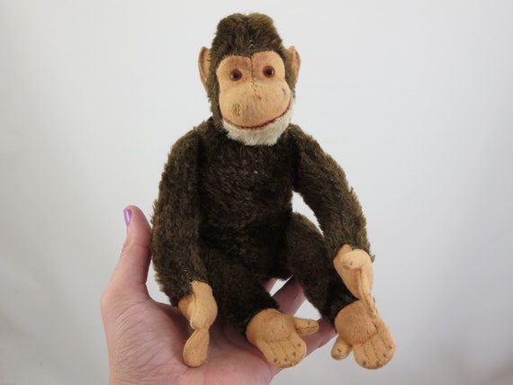 vintage stuffed monkey