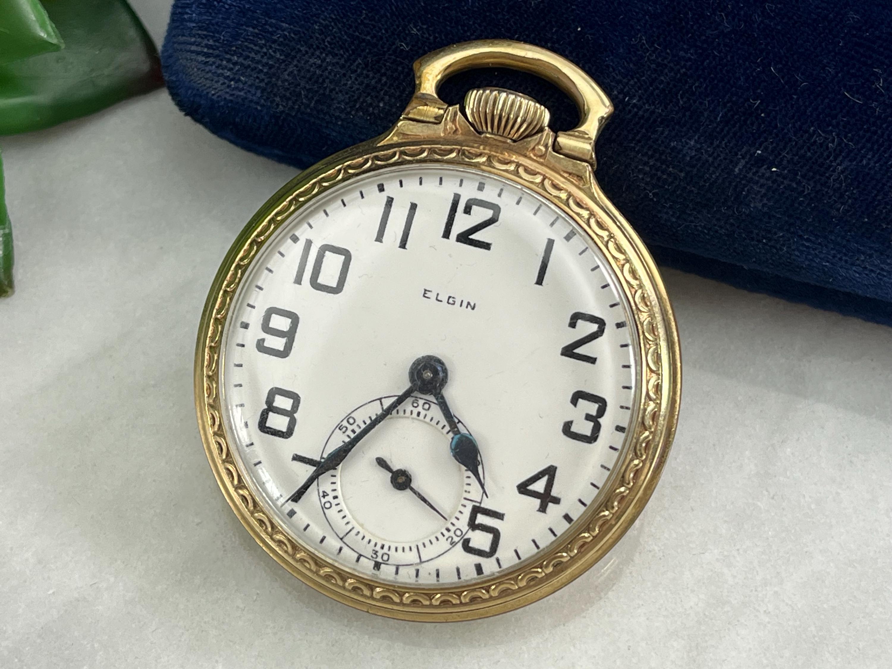 Yahoo!オークション - 「elgin usa 時計」機械式 【稼働】ELGIN 