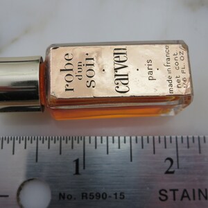 Robe d'Un Soir Perfume by Carven 5ml Size Partial Contents Nearly Full Vintage Perfume image 5