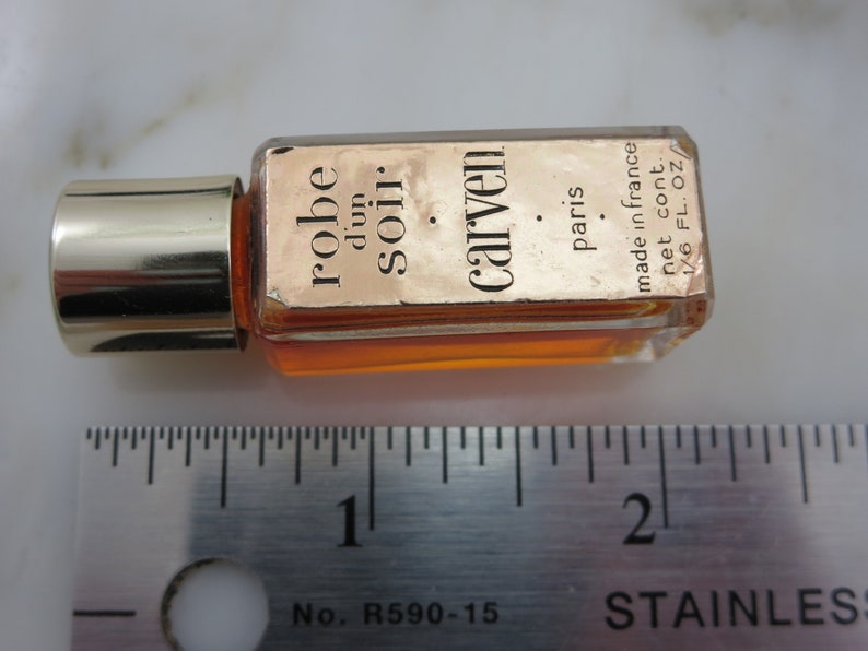 Robe d'Un Soir Perfume by Carven 5ml Size Partial Contents Nearly Full Vintage Perfume image 5