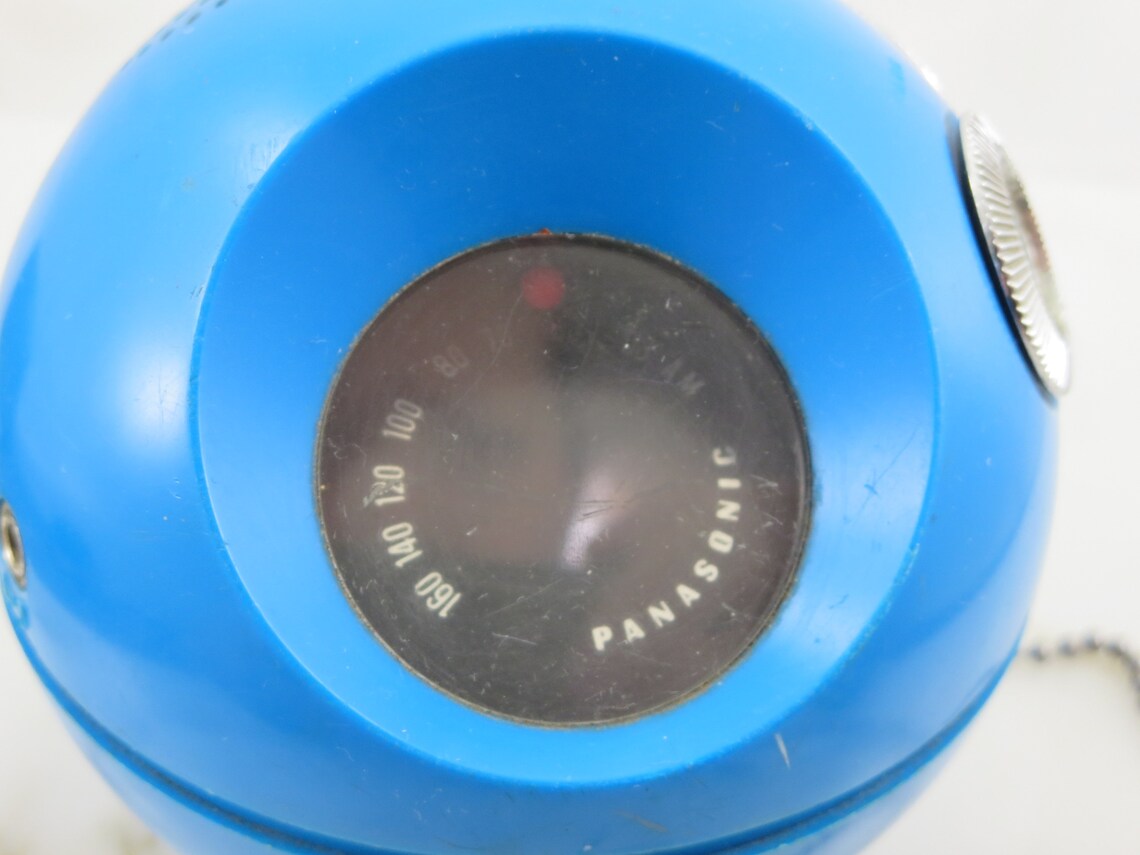 Mid Century AM Radio Panasonic Panapet Ball and Chain Radio Etsy