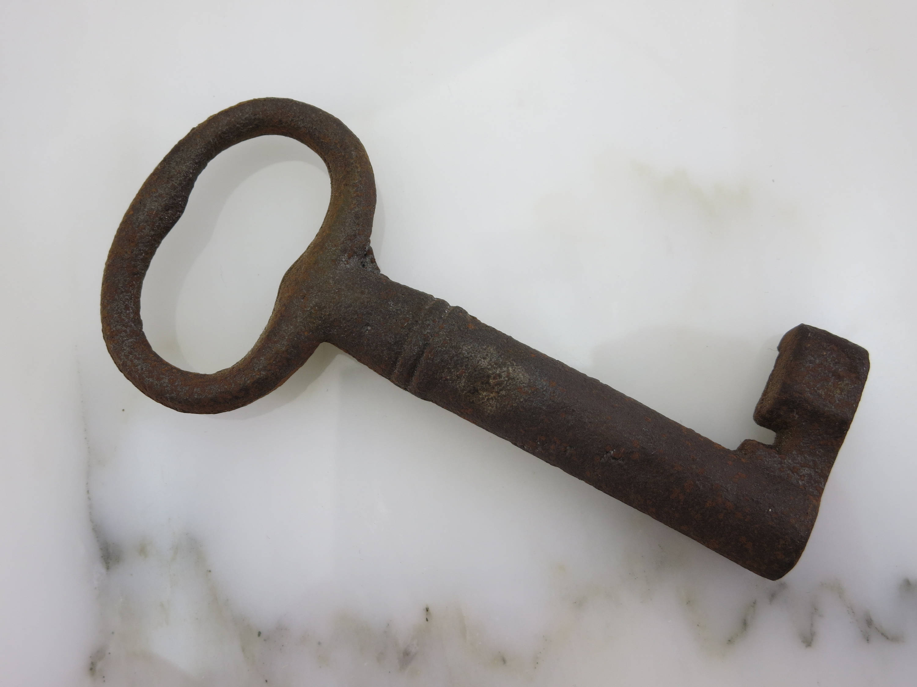 Vintage Cast Iron Skeleton Key Large Antique Style Key Etsy
