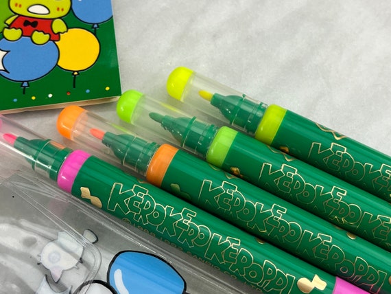 Stylo Multifonction Vintage Super 1990 Keroppi - Occasion (Légèrement Abîmé/Sale)