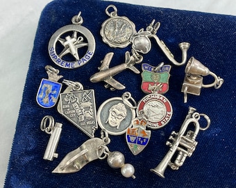 Ciondolo o ciondolo in argento Sterling - UN PEZZO a tua scelta