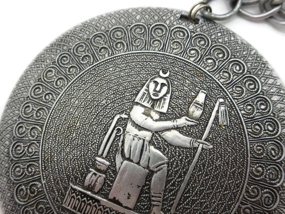 Egyptian Jewelry Pendant Charm - Egyptian Revival… - image 4