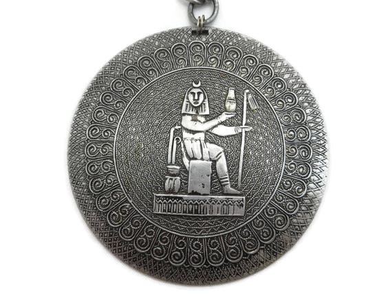 Egyptian Jewelry Pendant Charm - Egyptian Revival… - image 6