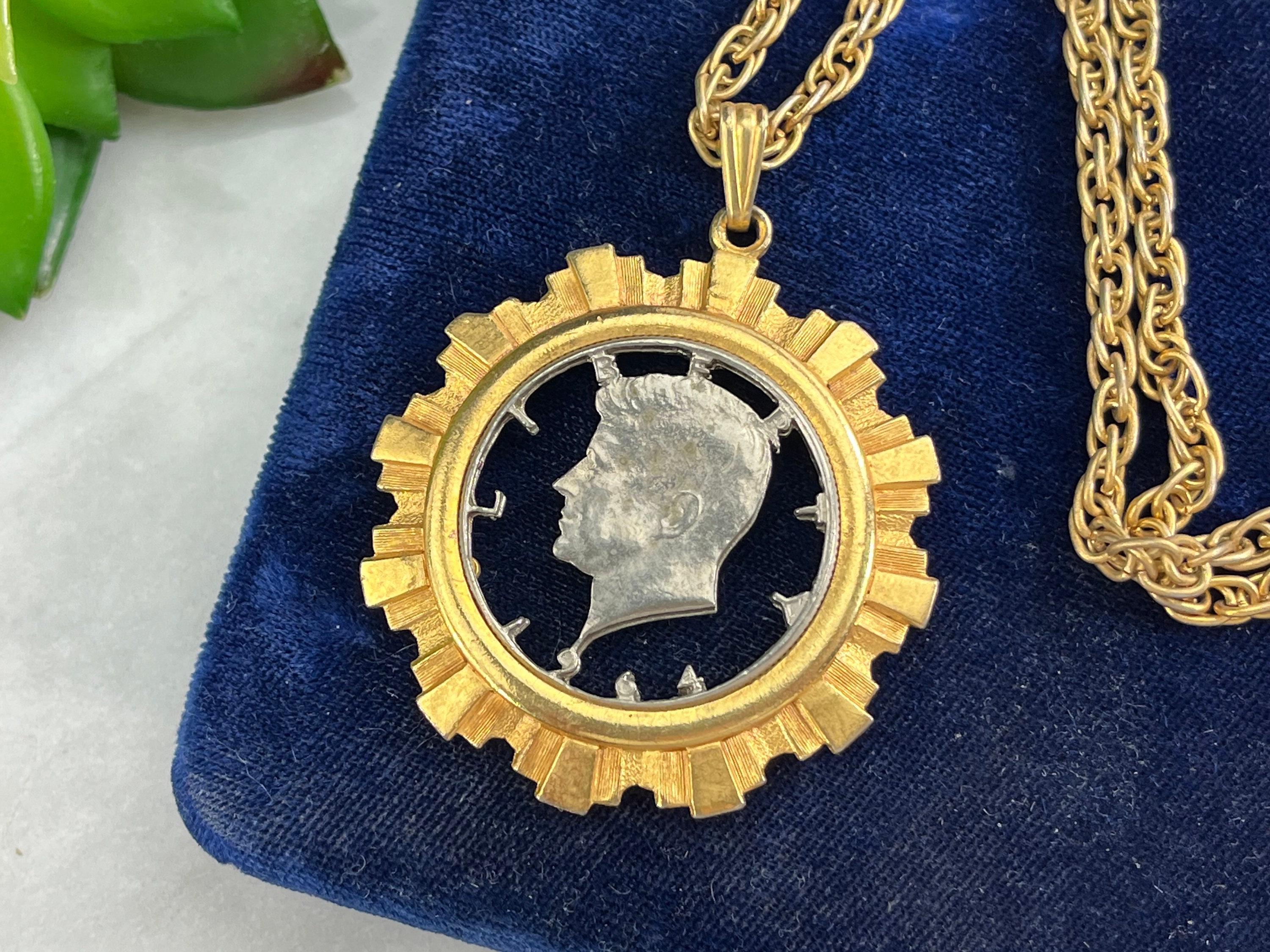 1966年 ケネディ コインペンダント ネックレス 楽天市場】ケネディ