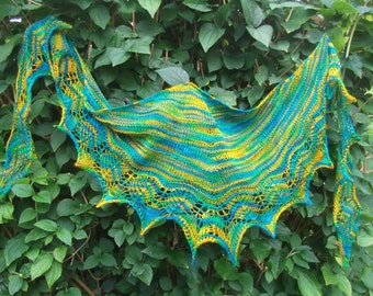 Handknitted Scarf/Mini Shawl