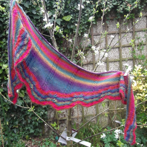 Macaw Wing Mini Shawl