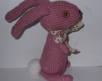 Crochet Pink Rabbit