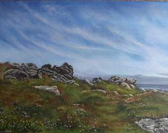 Coastal Walk, Alderney - Original Painting