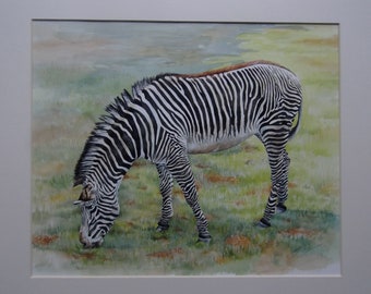 Zebra - Original Painting