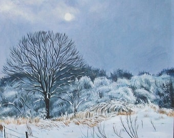 April Snow - Original Painting