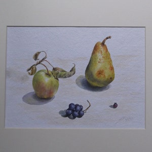 Original Watercolour Painting - Garden Harvest