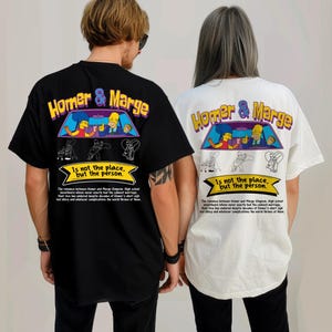 Homer and Marge Valentine's Day Jack and Sally- Spider boy girl Boyfriends DUOS T-shirts DTF Sublimation Instant Download PNG templates