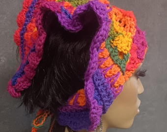 Crochet Bandana/Headscarf