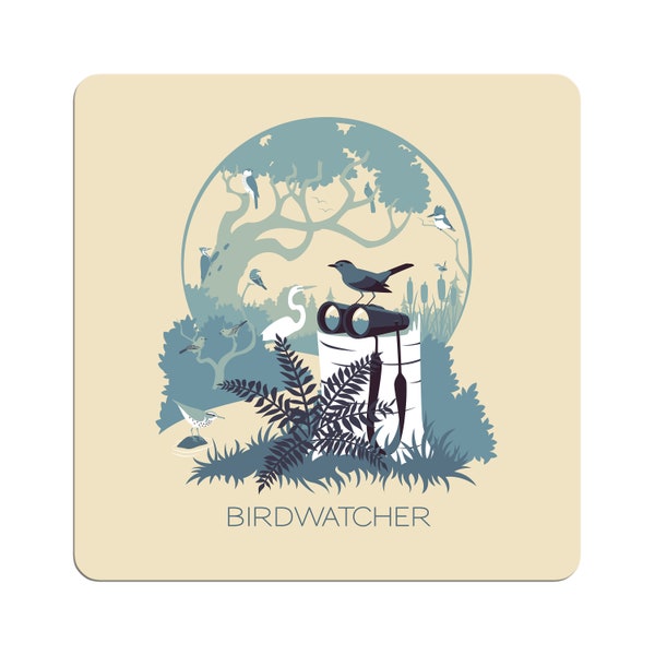 BIRDWATCHER Vinyl Sticker