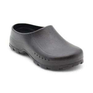 Men's Black Chef Shoes Anti Slip | Slip Resistant Kitchen Clogs | Waterproof EVA Work Clogs for Cooks | Zapatos de Chef Antiderrapantes