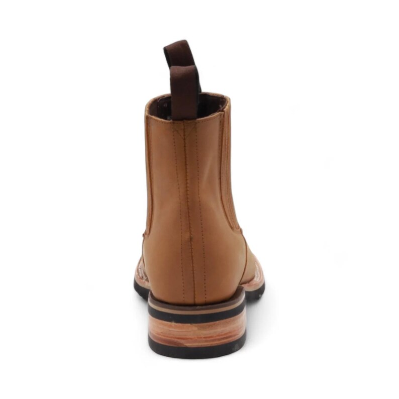 Iowa Men's Camel Leather Short Boots image 5