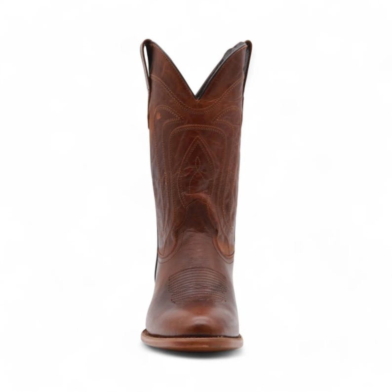 Botas de piel color camel para hombre de Beck imagen 4