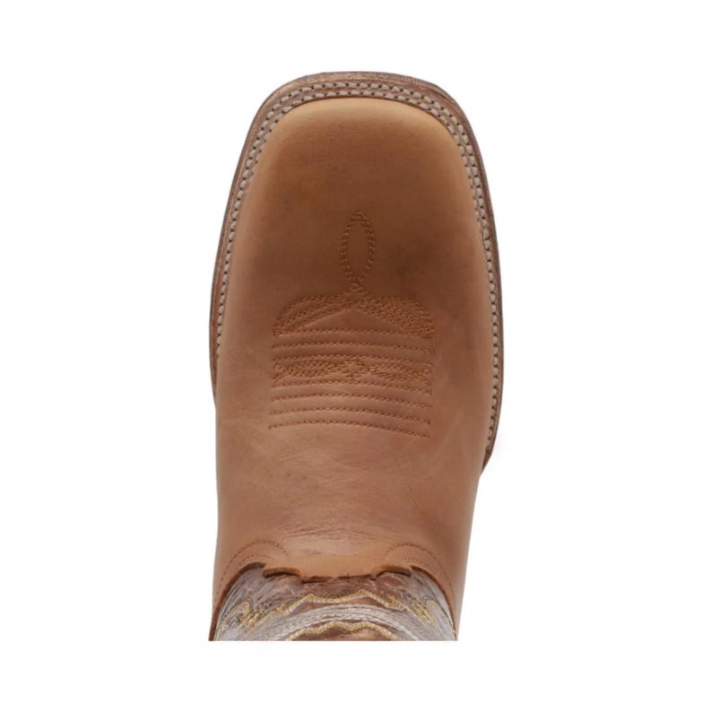 Texas Men's Camel Leather Boots image 6