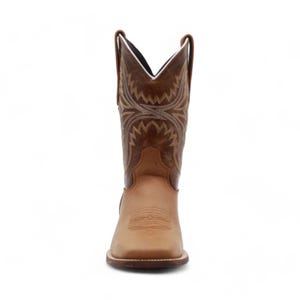 Texas Men's Camel Leather Boots image 4