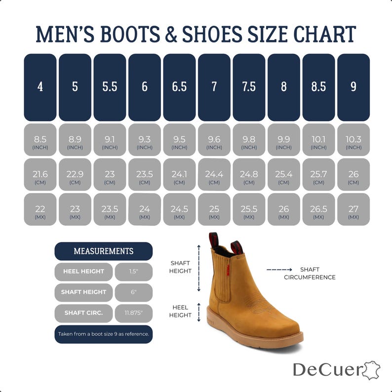 Cuatrero Men’s Camel Leather Western Casual Ankle Short Boots Embroidered Square Toe image 4