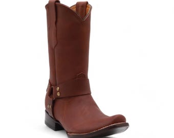 Bennett Men's Brown Leather Boots