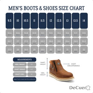 El Paso Men's Camel Leather Short Work Casual Western Boots Squared Toe Rubber Sole image 5