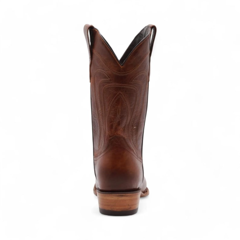 Botas de piel color camel para hombre de Beck imagen 5