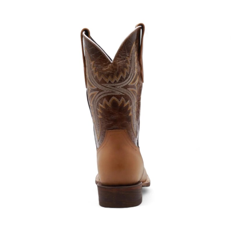 Texas Men's Camel Leather Boots image 5