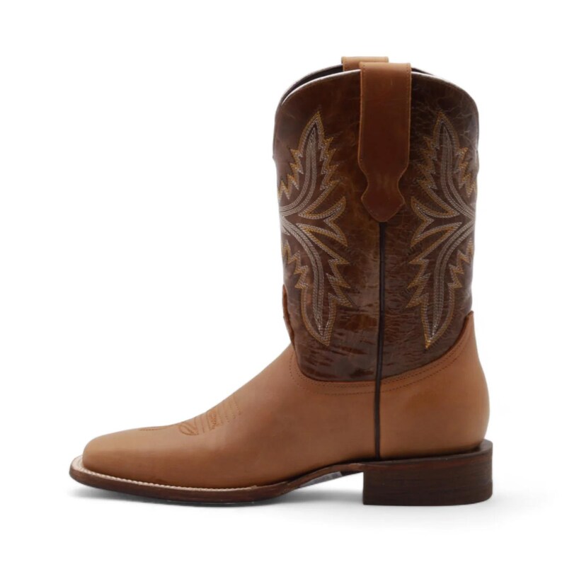 Texas Men's Camel Leather Boots image 3