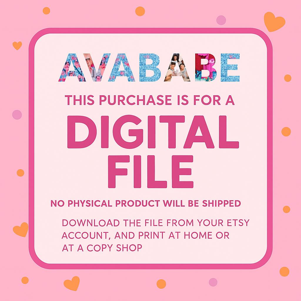 Pin the Top on the Soda Pop Kpop Inspired Party Game Digital Download Fun  Printable Party Activity - Etsy