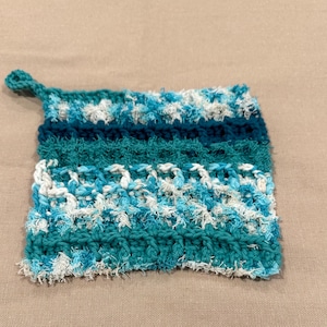 Crochet Waffle Stitch Dishcloth/Washcloth