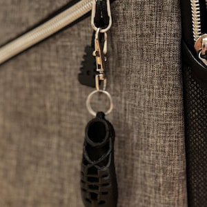 Irish Dance Shoe (Ghillie) Keychain. 3D printed Keychain with metal clasp.