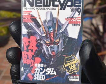 Mobile Suit Gundam 'Magazine Cover' Holographic Anime Sticker