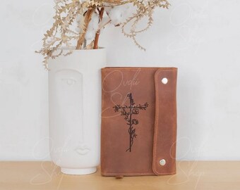 Custom size bible case, Bible cover personalized, Christian book cover, Handmade leather bible cover,Engraved bible cover,Bible cover sleeve