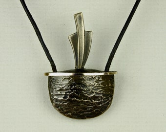 Bronze Vessel Amulet Necklace