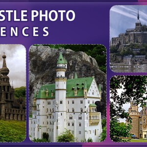 500 Castle Photos Reference Pack - Etsy
