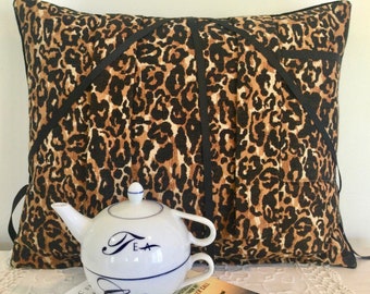 Leopard Tapestry Reading Pillow Stand Floral Bed Reading Pillow - Last One