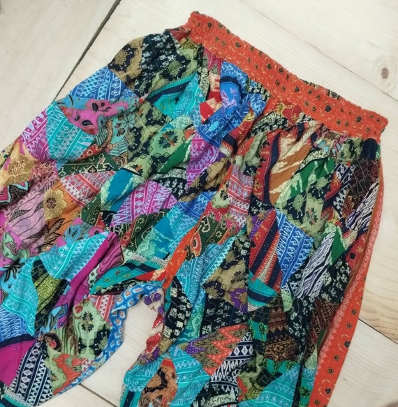 Vintage Patchwork Pants  //  Vtg CONTEMPO CASUALS… - image 4