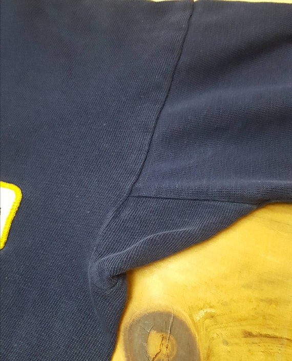 Vintage YAMAHA Distressed Threadbare Rugby Shirt Gem