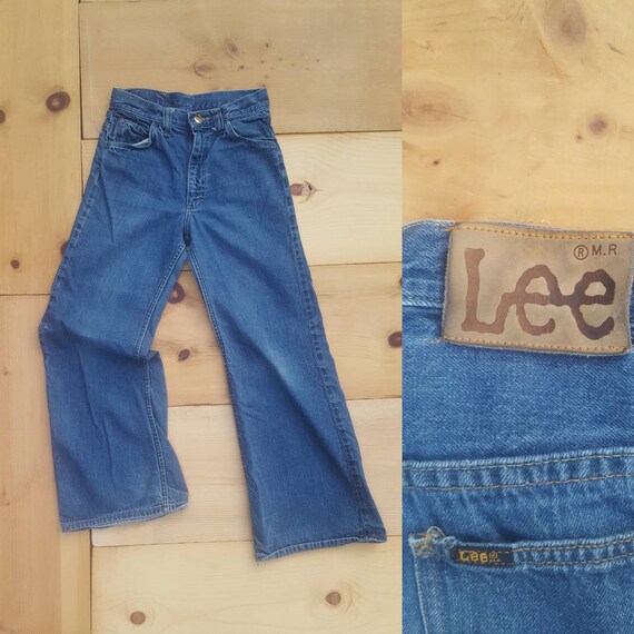 lee bell bottom jeans