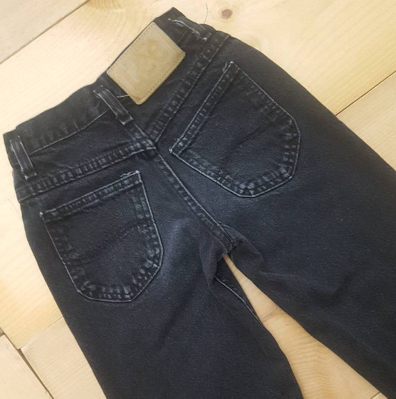 Vintage Lee Kids Jeans // 1990s Made in the USA D… - image 4