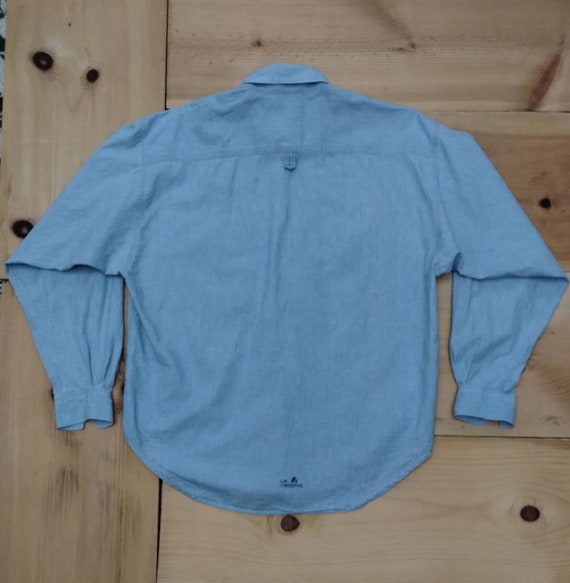 Vintage Chambray Shirt // Vtg Liz Claiborne All C… - image 4