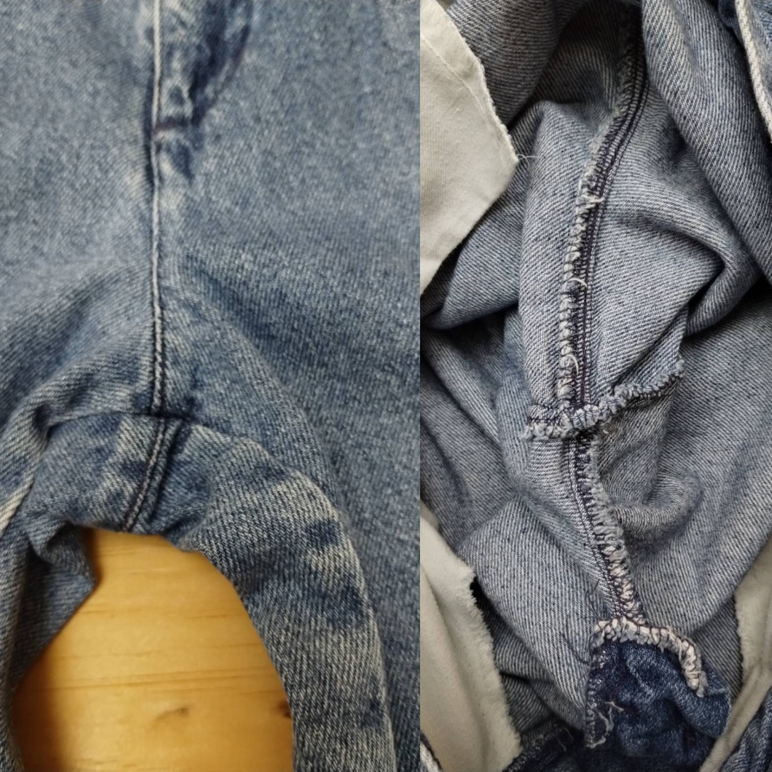 Vintage DOCKERS Jeans // Vtg Made in the USA Distressed Faded