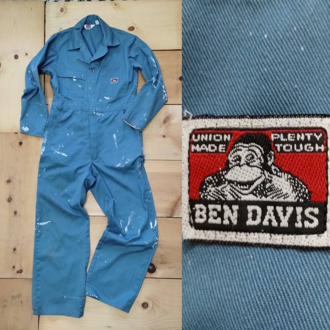 Vintage Ben Davis Coveralls // Vtg Union Made in the USA Work Etsy